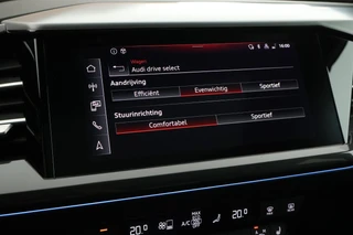 Audi Q4 e-tron 40 Launch edition S Competition 204pk 77 kWh SOH 87% Trekhaak Camera Leder Keyless Stoelverwarming ACC Panoramadak S-Line / 33