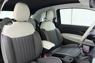 Fiat 500 1.0 Hybrid La Prima | Cabrio | Lederen bekleding | Keyless | Camera | Cruise control | Lichtmetalen velgen | Navigatie | Draadloze apple carplay/android auto | JBL audio / 11