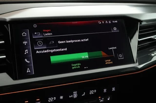 Audi Q4 Sportback e-tron 40 S edition 77 kWh SOH 93% Trekhaak Camera HUD Sonos Panoramadak Stoelverwarming Navigatie S-Line / 33