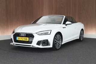 Audi A5 Cabriolet 35 TFSI 150pk S edition Nekverwarming Stoelverwarming Leder Virtual Cockpit Matrix Led 2x S-Line