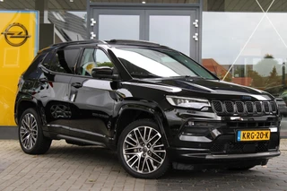 Jeep Compass 4xe 240 Plug-in Hybrid Electric Summit | Leder | Winterpack | Elektr. Achterklep | Stoelverwarming/ventilatie | Compleet