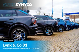 Lynk & Co 01 1.5 Plug-in Hybrid 262 Pk Zwarte Hemel | Panoramadak | 75 km Elektrisch | 360 Camera | NL Auto | 20 inch. LMV | 1e Eigenaar