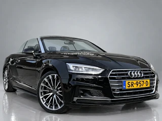 Audi A5 Cabriolet 2.0 TFSI Quattro Sport S-Line 252 pk AUT  3X S-Line | virtual cockpit | B&O audio | HUD display | elektr. v. stoelen / 4