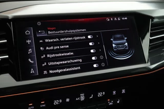 Audi Q4 Sportback e-tron 40 S edition 77 kWh SOH 93% Trekhaak Camera HUD Sonos Panoramadak Stoelverwarming Navigatie S-Line / 39