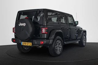 Jeep Wrangler Unlimited 4xe 380 Sahara Leder Stoelverwarming Off-Road Camera / 4