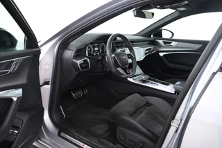 Audi A6 Avant 55 TFSI e quattro Competition S-line  262pk, zwarte hemel s-line stuur climate, / 17