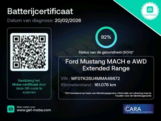 Ford Mustang Mach-E Extended AWD 98 kWh SOH 92% | Trekhaak | All Wheel Drive / 4