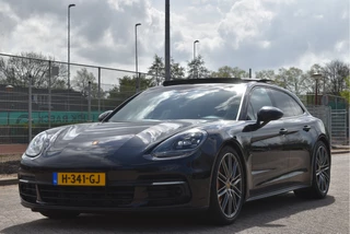 Porsche Panamera 4 Sport Turismo 3.0 Turbo Open dak | Keyless | Luchtvering | Carplay | Mem.stoelen | Softclose | 4x stoelverwarming | Bose | Full LED | 21"