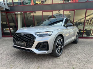 Audi Q5 Sportback 55 TFSI e S edition | SOH 99,4% | Audi Sport | Luchtvering | Matrix LED | Pano | Keyless | Camera | PDC | ACC | Leder |
