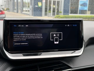 Peugeot 208 Allure 1.2 Hybrid 110PK e-DCS6 Automaat Navigatie, Rondomzichtcamera, Climate Control, Adaptieve Cruise Control, Parkeersensoren / 26
