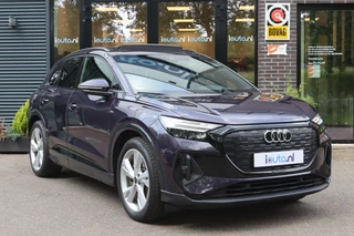 Audi Q4 e-tron 50 quattro S Edition 77 kWh Optiek Zwart S-Line/Pano/Leder/Matrix LED/Elek. stoelen+mem/Head-up/Camera/Keyless/20" / 6
