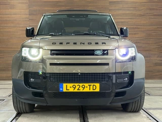 Land Rover Defender 110 2.0 D240 110 SE | Pano | Leer| Memory | Luchtvering | 360° Camera | Meridian | incl btw geel kenteken / 9