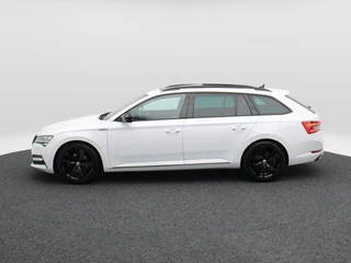Škoda Superb Combi 1.5 TSi ACT 150 Pk Automaat Sportline Business | Trekhaak | Stoelverwarming | Panorama dak | Camera | Canton Audio | Alcantara | CarPlay | 18 Inch / 8