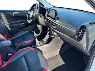 Kia Picanto 1.0 DPi GT-Line | Keyless entry | Climate control | Cruise control | LM-Velgen | Navigatie | Leren bekleding / 10