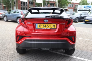 Toyota C-HR 1.8 HYBRID BI-TONE STUUR/STOEL&WISSERVERW. DODEHOEK DETECTIE ALL-SEASON PARELMOER/BI-TONE-LAK KEYLESS LED / 24