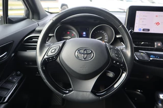 Toyota C-HR 1.8 HYBRID STYLE APPLE/ANDROID STOELVERW. BLIND-SPOT NAVI AD-CRUISE HALF-LEDER 18"LM-VELGEN / 23