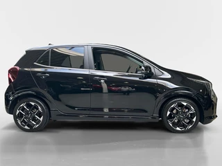 Kia Picanto 1.0 DPI GT-Line Automaat | Apple Carplay / Android Auto | Navigatiesysteem | Stoel + Stuurverwarming | Elektrisch Bedienbaar Schuif / Kanteldak | Parkeersensoren + Camera Achter | Cruise Control | Dodehoekdetectie + Correctie | Lichtsensor | 16"Lichtmetalen Velgen / 5