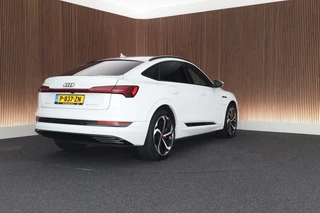 Audi e-tron Sportback 55 408pk quattro S edition 95 kWh SOH 91% Luchtvering 360Camera Nachtzicht Keyless Adaptive cruise / 9