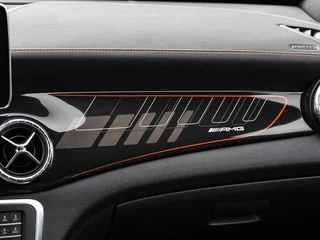 Mercedes-Benz CLA-klasse Shooting Brake 200 OrangeArt AMG Night Edition 156 PK | Panoramadak | Bi-xenon | Camera | Stoelverwarming | Navigatie | 18" / 30