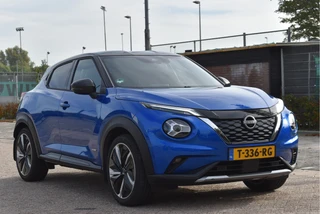 Nissan Juke 1.6 Hybrid N-Design 143 pk Technology Pack Two-Tone | NL-Auto | 1ste eigenaar | BOSE | Keyless | Trekhaak | 360 gr.camera | Full LED / 5