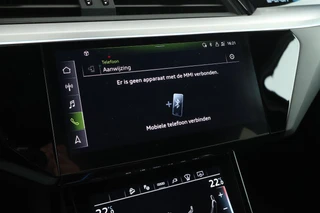 Audi Q8 e-tron 50 340pk quattro S Edition 95 kWh SOH 100% B&O HUD Keyless Stoelverwarming Camera Panoramadak Navigatie 2x S-Line / 24