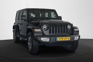 Jeep Wrangler Unlimited 4xe 380 Sahara Leder Stoelverwarming Off-Road Camera / 2