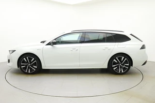 Peugeot 508 SW 1.6 HYbrid GT | Nieuwe tractiebatterij | 225pk | 18" LM Velgen | Camera | Dodehoek Detectie | Full LED | Lane Assist | Navigatie | Afneembare trekhaak / 6