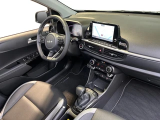 Kia Picanto 1.0 DPI GT-Line Automaat | Apple Carplay / Android Auto | Navigatiesysteem | Stoel + Stuurverwarming | Elektrisch Bedienbaar Schuif / Kanteldak | Parkeersensoren + Camera Achter | Cruise Control | Dodehoekdetectie + Correctie | Lichtsensor | 16"Lichtmetalen Velgen / 31