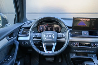 Audi Q5 50 TFSI e S edition  | BTW | 21 INCH | LEDER | ELEK.TREKHAAK | SOH 87% | STOELVERWARMING | / 25