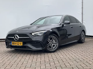 Mercedes-Benz C-Class 220 D AMG Line Stoel.electr.Verw Sfeerverl, Hybride Nieuwstaat Grafietgrijs metalliclak / 64