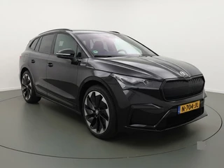 Škoda Enyaq iV 60 Sportline Geen import | Trekhaak | Camera | BlackPack | 91% SOH