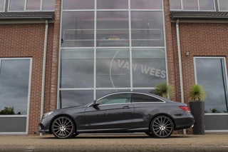 Mercedes E-klasse Coupé 200 Prestige Sport AMG pakket | Automaat | NL auto | 184 pk | 20 inch | Camera | Xenon | PDC | Sportstuur | Cruise-control | Climate-control | Leer / 7