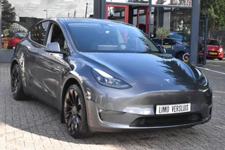 Tesla Model Y Long Range AWD 75 kWh AMD Ryzen | Trekhaak | Leer | Panorama | 12 mnd BOVAG garantie | Whatsapp 06-53188999 / 22