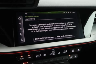 Audi A3 Sportback 45 TFSIe 245pk S edition Competition Camera Keyless HUD Stoelverwarming Adaptive Cruise Navigatie S-Line / 33