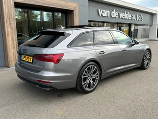 Audi A6 Avant V6 55 TFSI 340pk quattro S-line Panoramadak | Trekhaak | 20 inch | Zwart optiek | Camera | Incl. 1 jaar Bovag garantie / 4