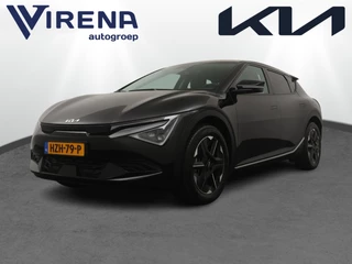 Kia EV6 Air 84 kWh - SOH 99,1% - Stoel-/stuurverwarming - Cruise Control Adaptief - Climate Control - CarPlay - Fabrieksgarantie tot 08-2033