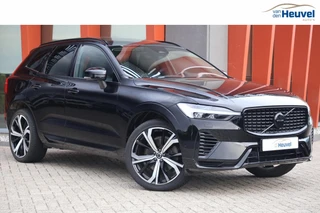 Volvo XC60 T6 Recharge AWD Plus Dark | Stoelverwarming | Trekhaak |  Parkeercamera | Panoramadak  | Longe Range | Pilot Assist | BLIS | Leder | Glossy Black | Keyless