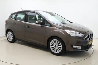 Ford C-Max 1.0 Titanium 125pk | Navigatie | Camera | Climate Control | Lederen Bekleding | Stoel - Voorruitverwarming | Weinig Kilometers | Parkeersensoren / 9