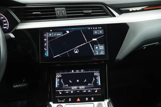 Audi e-tron Sportback S quattro 503pk 95 kWh SOH 93% Panoramadak Trekhaak Leder Matrix LED B&O Memory Keyless Navigatie / 18