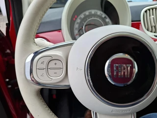 Fiat 500 TwinAir Turbo Collezione Glazen schuifdak/Nav/LMV / 24