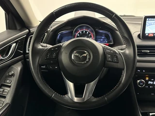 Mazda 3 2.0 GT-M LEER NAVI CARPLAY ECC CRUISE LM 102000KM STOELVERWARMING. / 25
