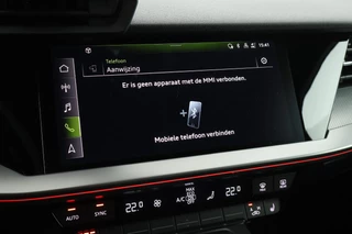 Audi A3 Sportback 45 TFSIe 245pk S edition Competition Camera Keyless HUD Stoelverwarming Adaptive Cruise Navigatie S-Line / 22