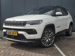 Jeep Compass 4xe 240 Plug-in Hybrid Electric Summit | Apple-Android | Parkeercamera | Leder bekleding