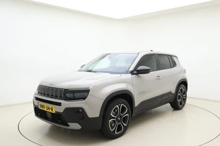 Jeep Avenger 1.2 e-Hybrid 110pk Automaat Summit | Navigatie | Achteruitrijcamera | Adapt. Cruise control | Climate control | Elektrische achterklep | Keyless | 18" Lichtmetalen velgen | 8 jaar garantie