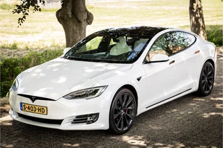 Tesla Model S P100D Performance Ludicrous  Stoelventilatie Carbon 21" / 15