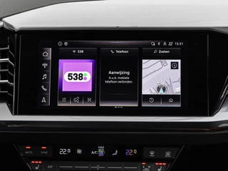 Audi Q4 e-tron 40 Launch edition S Competition 77 kWh | Trekhaak | HUD | Warmtepomp | ACC | Matrix LED | Leder | Keyless | Camera | Sonos audio | 20" | Dealeronderhouden / 26