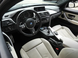 BMW 4-serie Gran Coupé 428i High Executive M Pakket | Licht interieur |  Elektrische achterklep | Elektrisch verst.bare best.stoel | Stoelverwarming | Navigatie | Climate control | 18inch velgen / 8