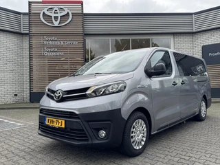 Toyota PROACE Electric Verso LONG DYNAMIC 75KWH GRUAU ROLSTOELAUTO VERLAAGD-INBOUW-OPRIJPLAAT 2x SCHUIFDEUR CRUISE AIRCO BLUETOOTH