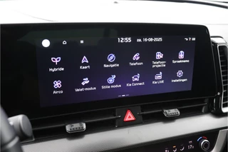 Kia Sportage 1.6 T-GDi Hybrid DynamicPlusLine  - Kantel/Schuifdak - Stoel en stuur verwarming - Parkeersensoren - Navigatie- Fabrieksgarantie tot 10-2031 / 40