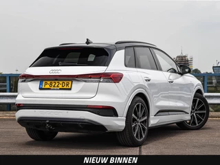 Audi Q4 e-tron 40 Launch edition S Competition 77 kWh | Trekhaak | HUD | Warmtepomp | ACC | Matrix LED | Leder | Keyless | Camera | Sonos audio | 20" | Dealeronderhouden / 4